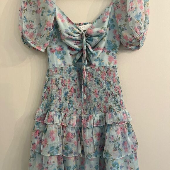ASTR The Label Floral Smocked Dress - Picture 6 of 16